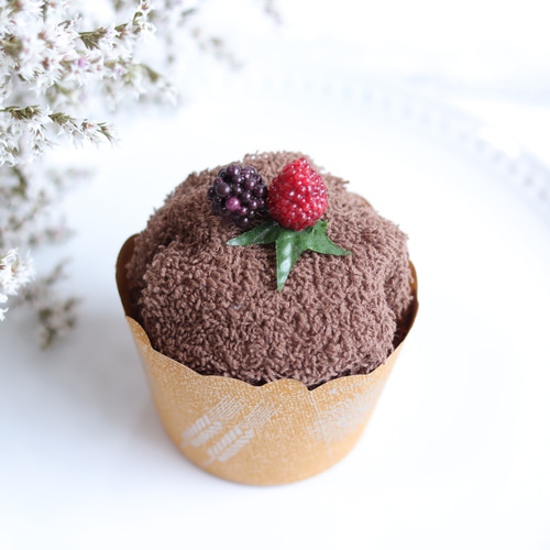 キャラメル&チョコ&バニラカップケーキ＊サンクスギフト＊3個セット