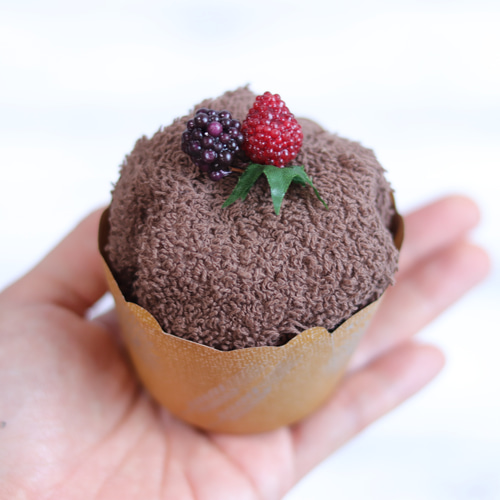 キャラメル&チョコ&バニラカップケーキ＊サンクスギフト＊3個セット