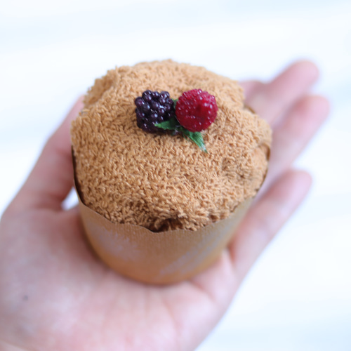 キャラメル&チョコ&バニラカップケーキ＊サンクスギフト＊3個セット