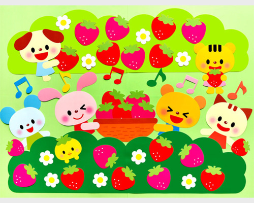 キュートようちゃん☆壁飾り3点 Amazon.co.jp: おさかな□壁面飾り4月5月春保育園製作キットお魚