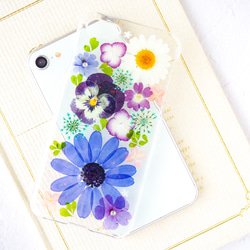 押し花 iPhoneケース・カバー のおすすめ人気通販｜Creema(クリーマ