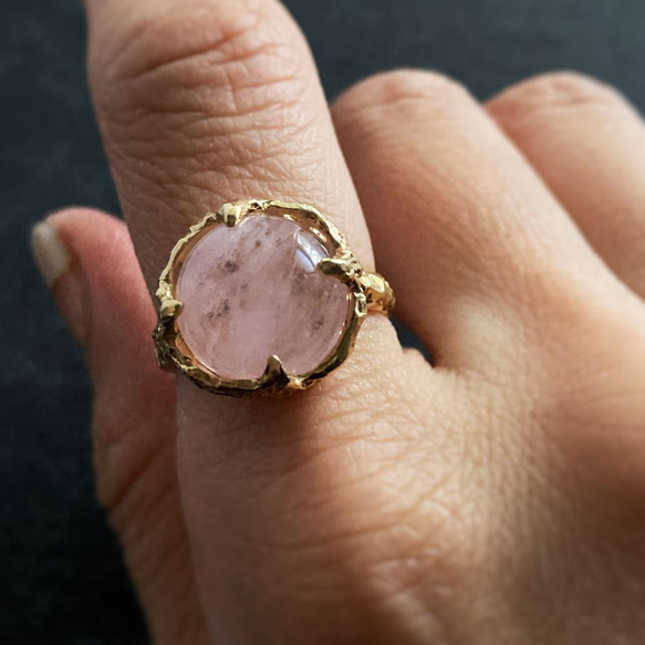 モルガナイトのリング【Melty ring＜Morganite＞】 9枚目の画像