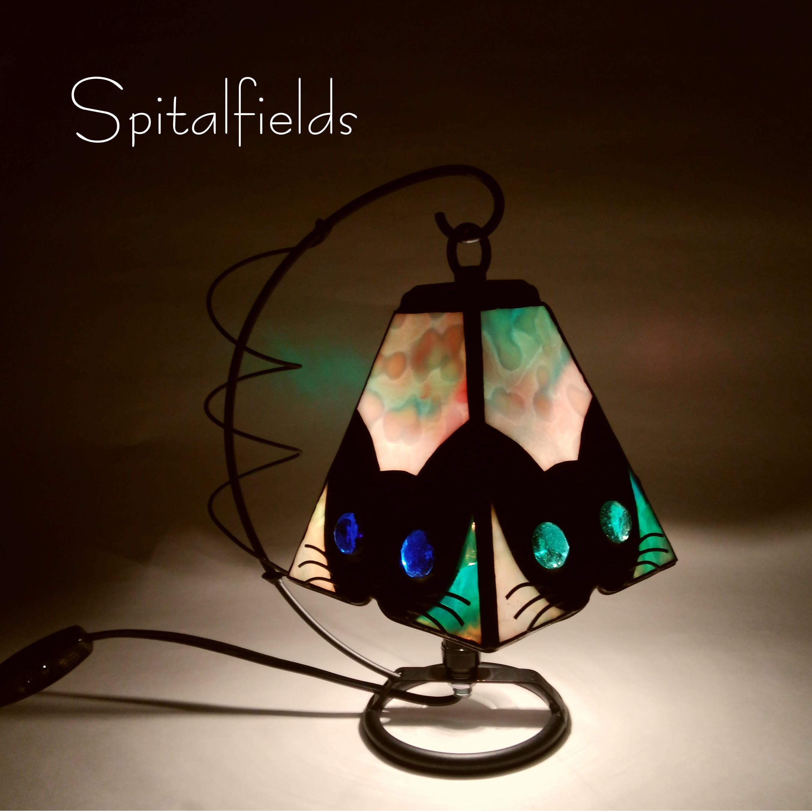 猫のランプII（黒猫）　＊