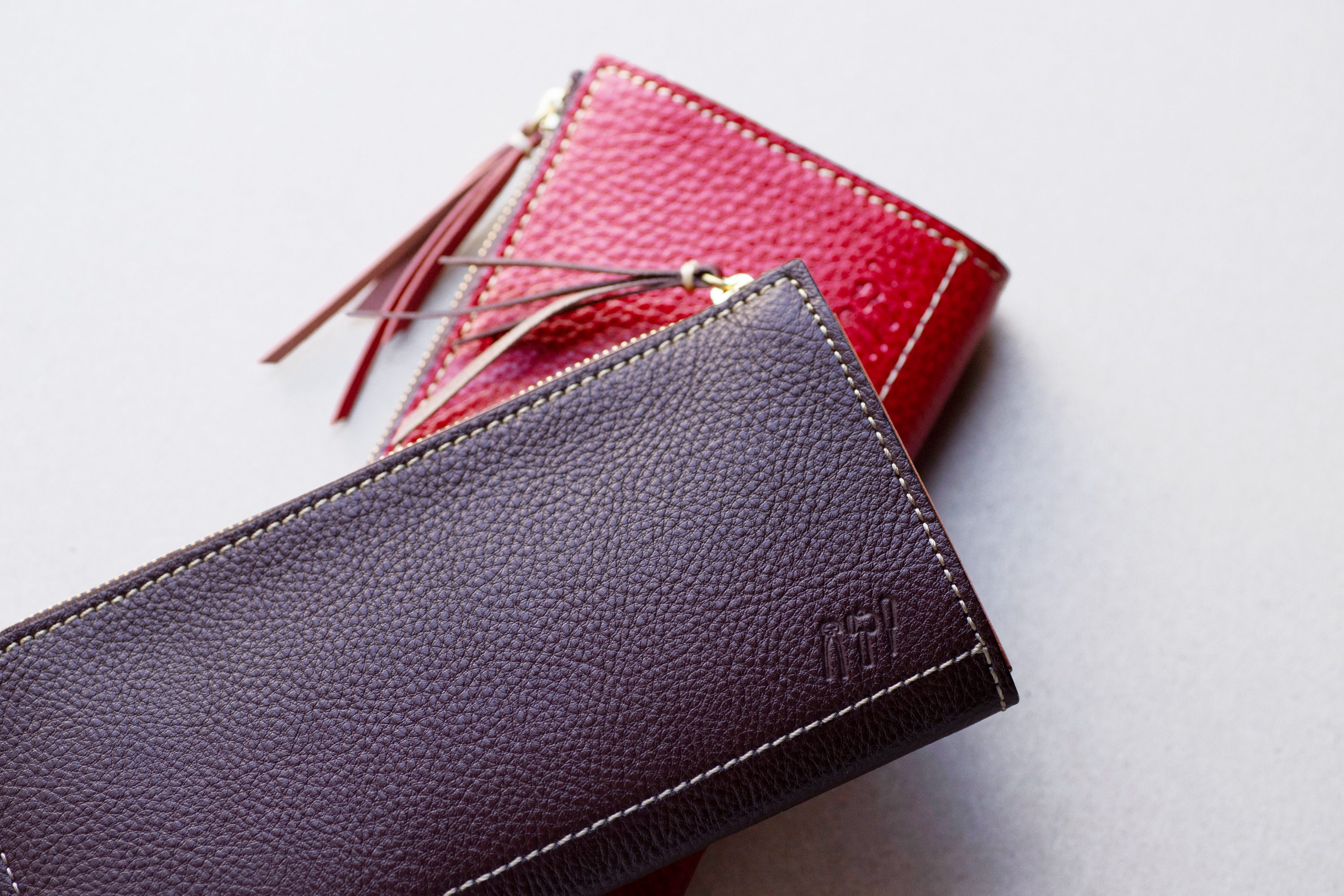 本革　L字ファスナー長財布　レディース　グリーン　キャッシュレス　春財布　グロスシュリンクレザー　aw-05ns