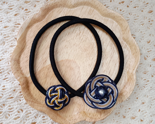 あずさん様ご確認用☆ハンドメイド　ヘアゴム melodyoga_he-g48