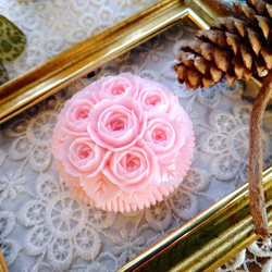 バラのリング香りのソープカービング/石鹸彫刻 8枚目の画像