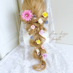 ガーベラ コンパクトセット① プリンセスの髪飾り ✧ ヘッドドレス