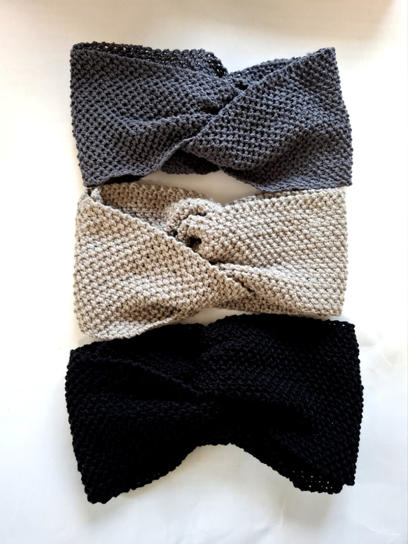 オールシーズン　17色　ターバンヘアーバンド　S・M・L 3枚目の画像