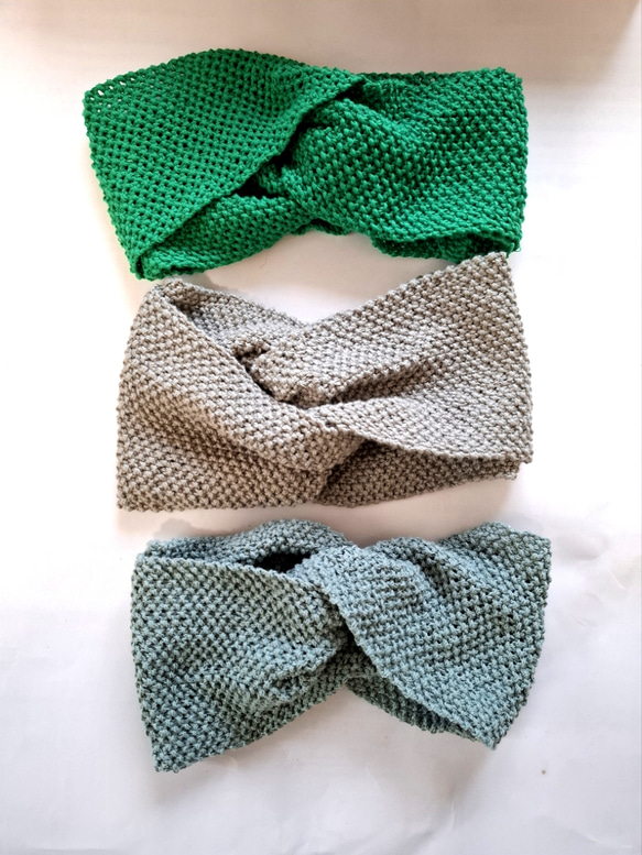 オールシーズン　17色　ターバンヘアーバンド　S・M・L 5枚目の画像