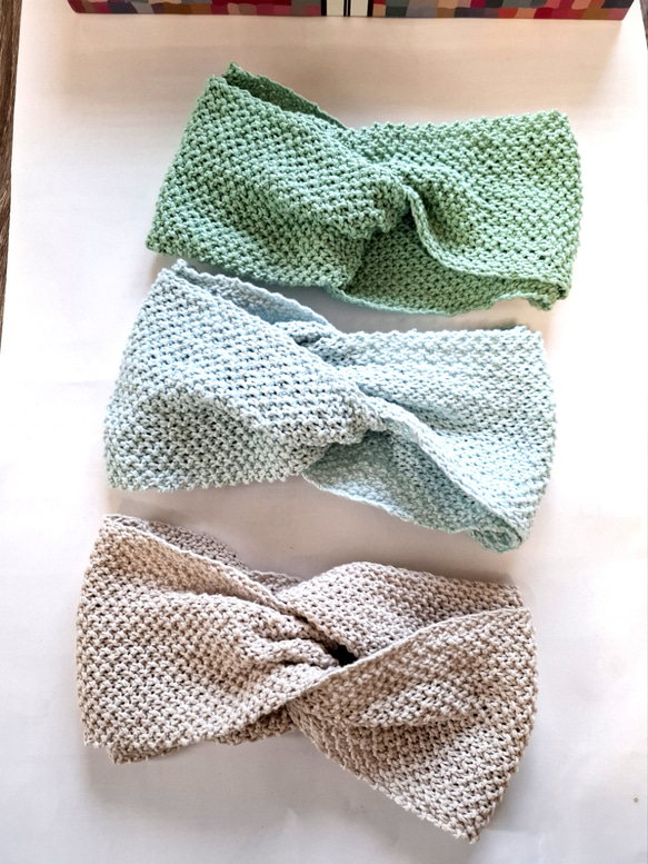 オールシーズン　17色　ターバンヘアーバンド　S・M・L 6枚目の画像