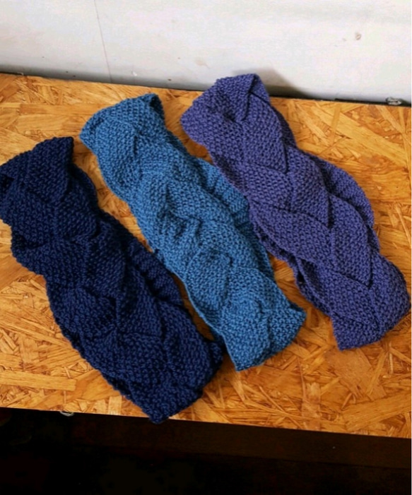 新色秋カラー追加　オールシーズン　17色　ターバンヘアーバンド　52cm～57cm 9枚目の画像