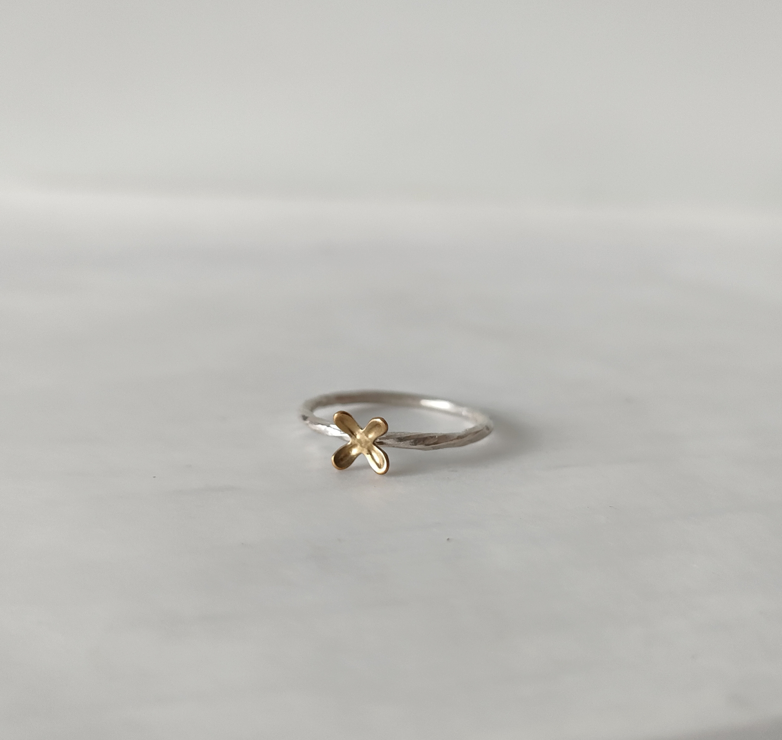 金木犀一粒リング