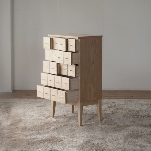 くりのドロワー（幅50cm・国産栗材・オイル仕上・真鍮取手