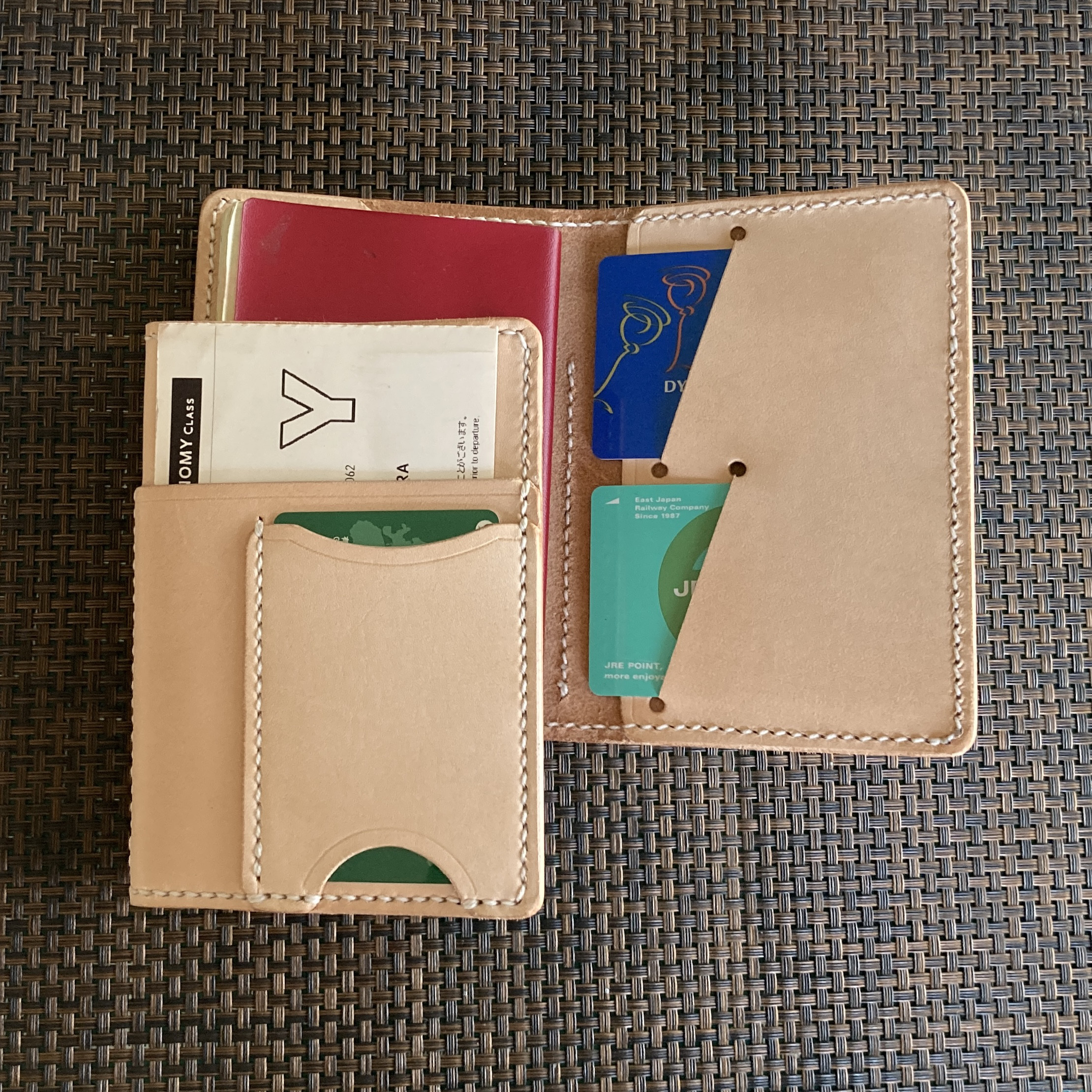 【外ﾎﾟｹｯﾄ•生成】パスポートケース PPC-01 Passport Case ヌメ革生成り 7,546円