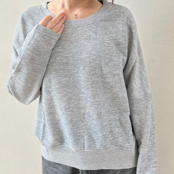 新作☆毎日着たくなるオトナ女子のトレーナー 2枚目の画像