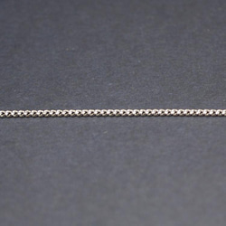 免運費 [50M 捲軸纏繞] 寬度約 1.2mm / 線徑約 0.35mm 銀黃銅鏈 NF / UCG59 第3張的照片