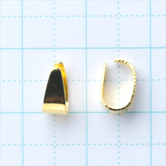 【20個】バチカン 8.5mm★ゴールド★ネックレス 金具 アクセサリーパーツ 2枚目の画像