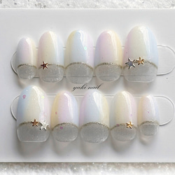 うゆ ホワイトチェック チークネイルチップ c9d3406f751e121cd20425dbcfe361