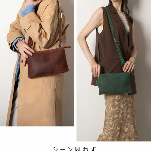 シーンに合わせて使い分けできる3Wayバッグ】 ショルダー 本革