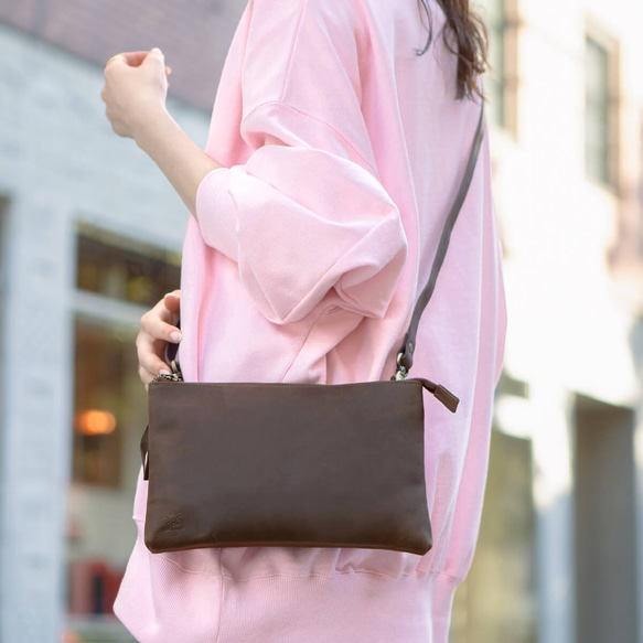 シーンに合わせて使い分けできる3Wayバッグ】 ショルダー 本革