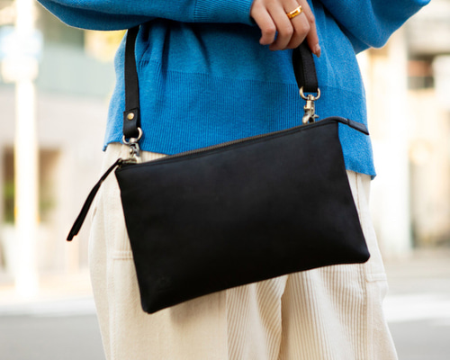 シーンに合わせて使い分けできる3Wayバッグ】 ショルダー 本革