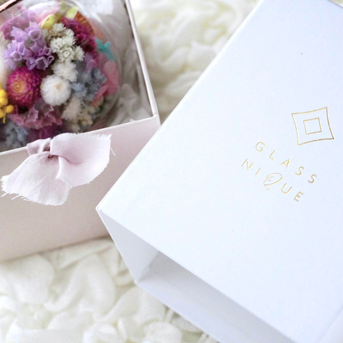 ガラス万華鏡 「フラワーポッド/ドライフラワーボタニカル」 その他