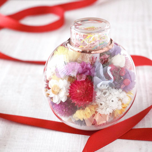 ガラス万華鏡 「フラワーポッド/ドライフラワーボタニカル」 その他