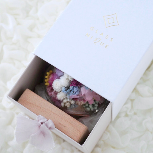 ガラス万華鏡 「フラワーポッド/ドライフラワーボタニカル」 その他