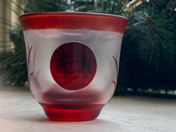 うさぎのお月見ダンス（お猪口） 8枚目の画像