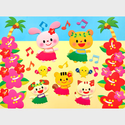 ☆壁面飾り工房 大型タイプ 「織姫と彦星」 パネルシアター 七夕 7月