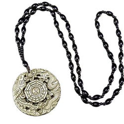 イーグル手彫り シルバー925トップ k18、4点加工 ハンドメイド