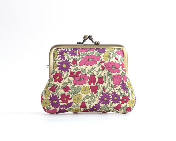 口金包 - Frame purse(MS) Liberty "Poppy and Daisy" Purple [834] 第2張的照片