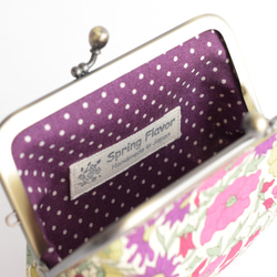 口金包 - Frame purse(MS) Liberty "Poppy and Daisy" Purple [834] 第4張的照片