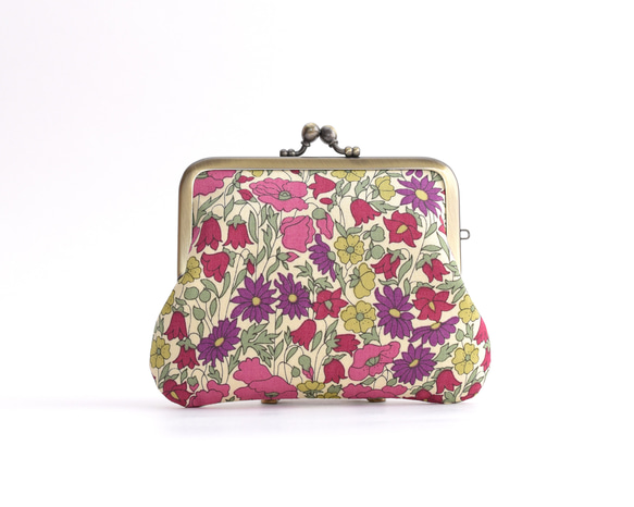 口金包 - Frame purse(MS) Liberty "Poppy and Daisy" Purple [834] 第3張的照片