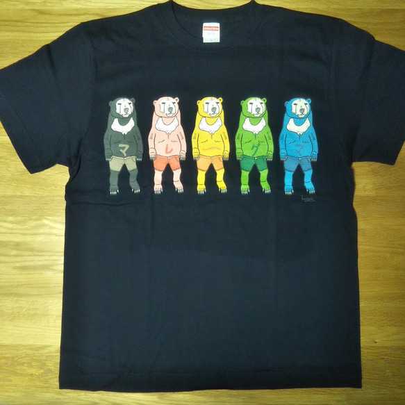 【ご予約受付中】「マレー５」Tシャツ （マレーグマ）  【 サイズ×カラーを選べるオーダーメイド Tシャツ】 5枚目の画像