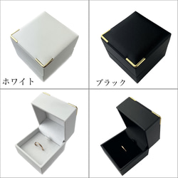 *＊手元から華やかに＊* 美しい3連トリニティリング クリスマス  指輪 ステンレス 刻印  対応 金属アレルギ－対応 15枚目の画像