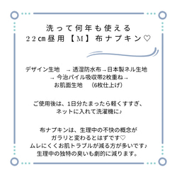 ⭐️‼️残少‼️⭐️再販最終‼️布ナプキン  22㎝　防水　昼用　オーガニック　リネン　ワッフル　パイル 6枚目の画像