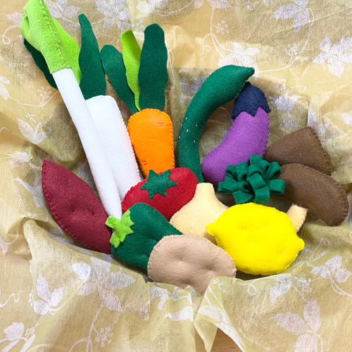 フェルト野菜☆色んな色♪ フェルト野菜☆色んな色♪ | Japonya'daki Mercari'den alışveriş