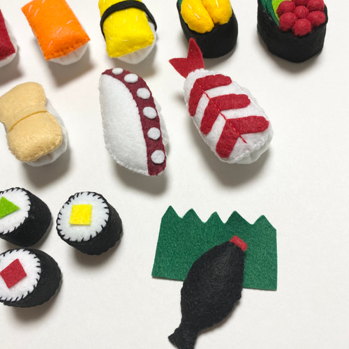 フェルトままごと おもちゃ お寿司 おもちゃ・人形 smrymamagoto 通販