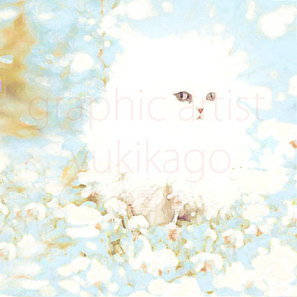 「ポレン・Pollen」猫の肖像画 1枚目の画像