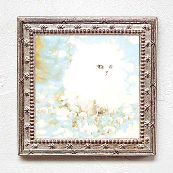 「ポレン・Pollen」猫の肖像画 2枚目の画像