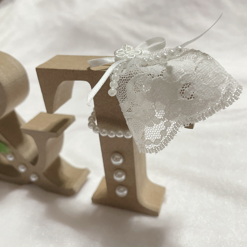 ♡イニシャルオブジェ❤︎ オリジナル ウエディング 受付に