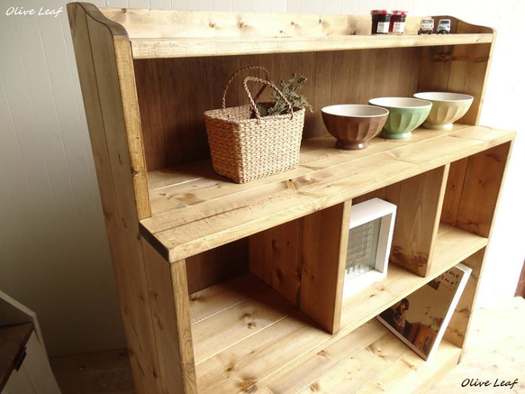 ★オーダー可！●仕切りデザイン3段チェスト●天然木ナチュラルブラウン天然木無垢材●受注製作 プロフィール 上から