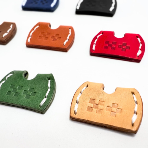 沖縄 ミンサー柄 本革 キーカバー キーケース minsa-collection 通販