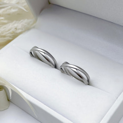 想いを結ぶ】ペアリング サージカルステンレス 結婚指輪 ペア