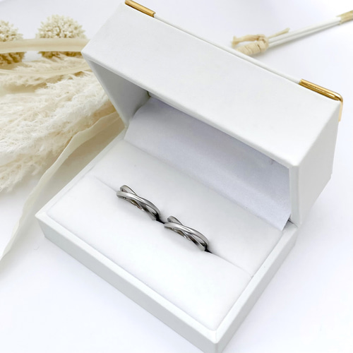 想いを結ぶ】ペアリング サージカルステンレス 結婚指輪 ペア