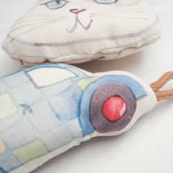 CUSHION TOY（peek a boo! cat） 3枚目の画像