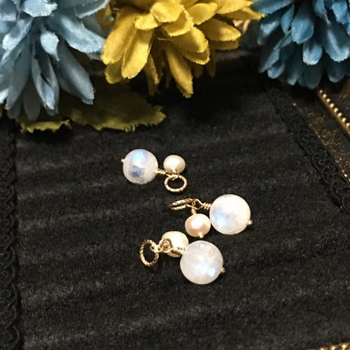 再販2】【14kgf】【未来予知・奇跡を呼ぶ】レインボームーンストーン