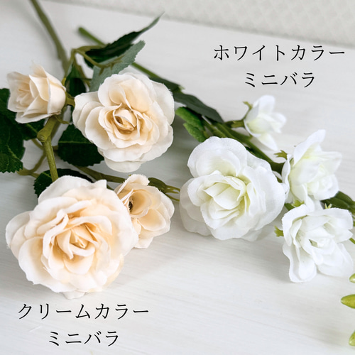 new.215.ホワイトローズメインのヘッドドレス・髪飾り/編み new.215.ホワイトローズメインのヘッドドレス・髪飾り/編み