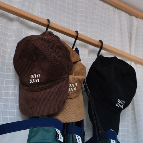 Kith コーデュロイキャップ ブラウン trim_fce_item65af593435fb3.jpg